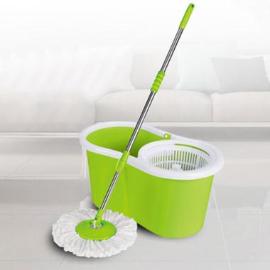 Alat Pel Lantai + Ember SPIN MOP 360 Alat Pel Ember Baskom Pel Lantai