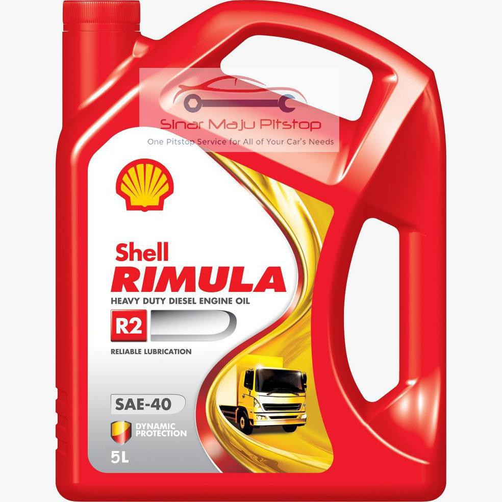 Stok Terakhir Shell Rimula R2 Sae-40 - Pelumas Oli Mesin Mobil Diesel / Truk / Mobil Pickup / Mobil
