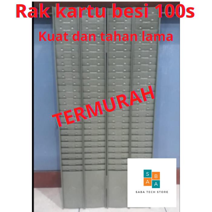 

Rak Kartu Absensi 100s Besi