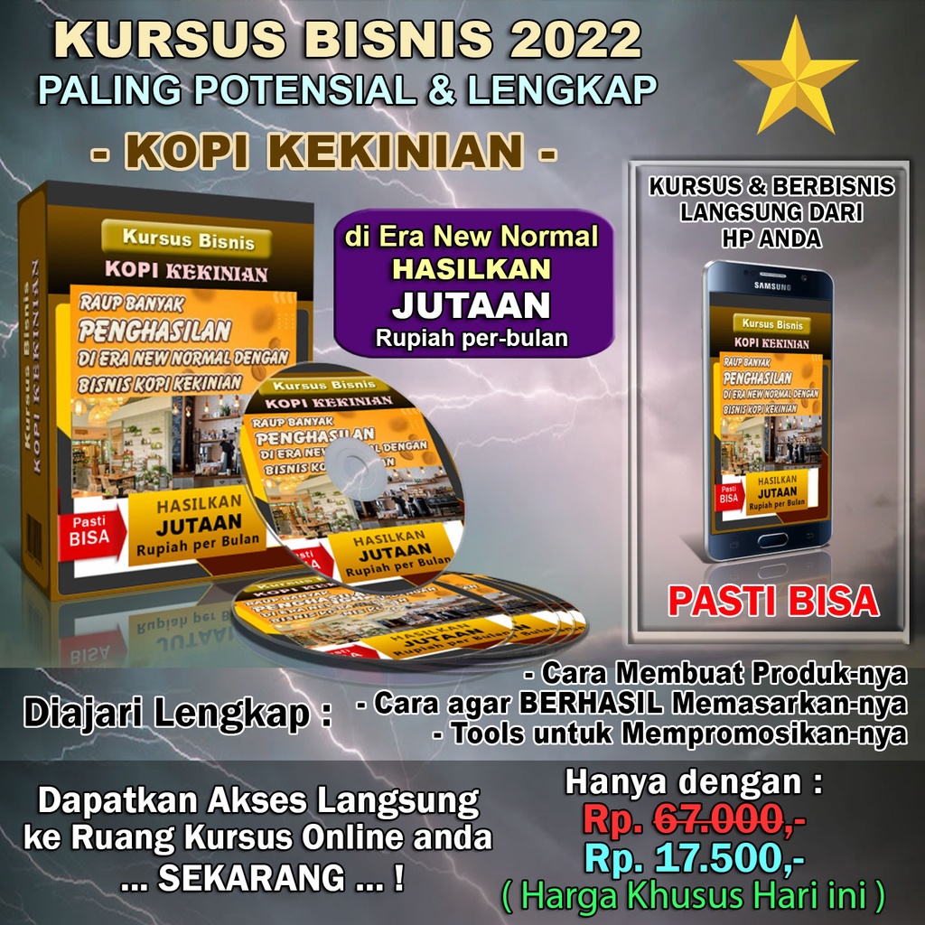 

TRAINING BISNIS KULINER : KOPI KEKINIAN