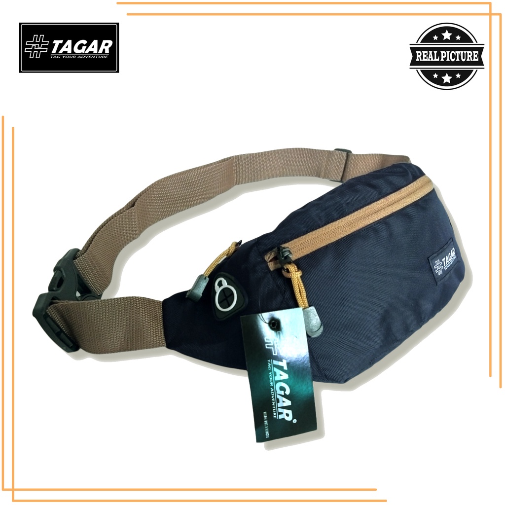 Waist Bag Slingbag Distro TAGAR WB-01 Tas Selempang Tas Pinggang Pria Distro TAGAR WB-01