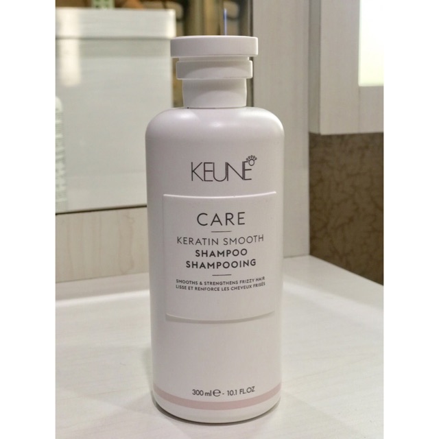 Keune keratin smoohting shampoo