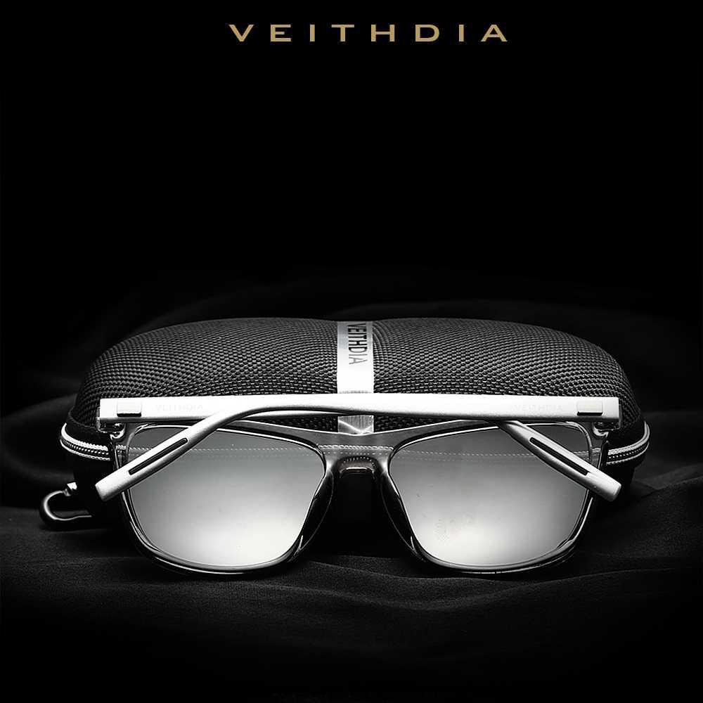 Veithdia Kacamata Retro UV Polarized Sunglasses - 6108 ( Al-Yusi )