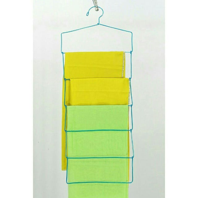 HANGER JILBAB/GANTUNGAN JILBAB BESI 6 SUSUN/GANTUNGAN JILBAB LAPIS SELANG ANTI KARAT KUAT