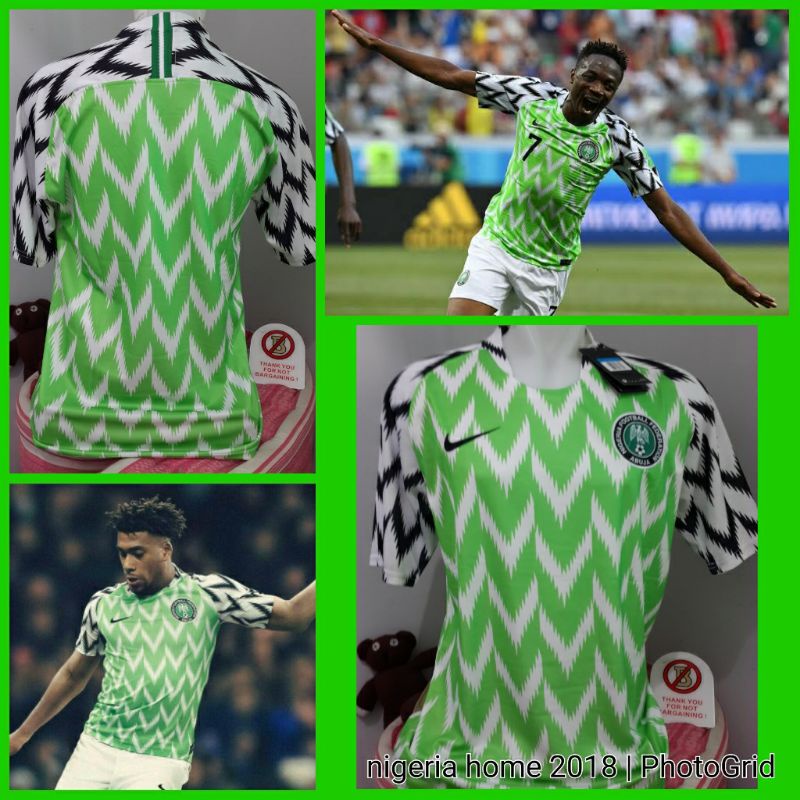 JERSEY NIGERIA HOME 2018