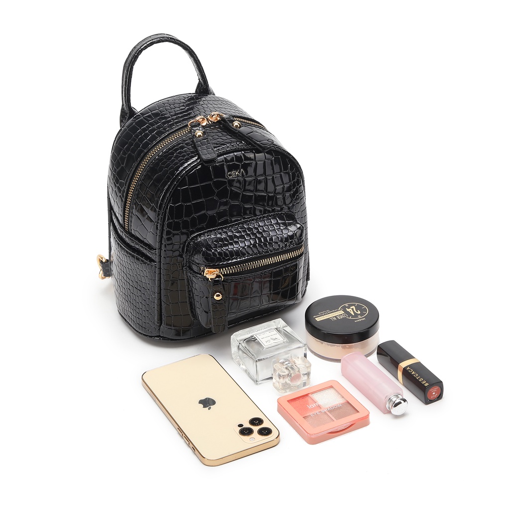 CEKA Tas Ransel Wanita Import Backpack Mini Stylish Girl - Sophie Lonny Backpack Mini-5