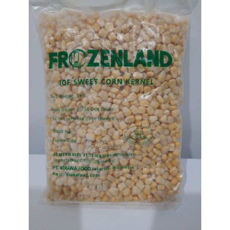 Frozenland Jagung Pipil Manis |Jasuke