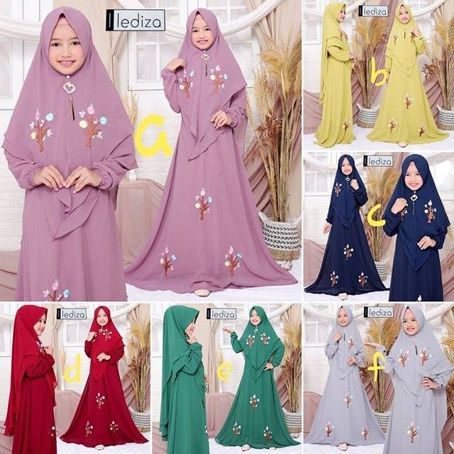 Gamis Syari anak kid Lediza kanio vol 3 original
