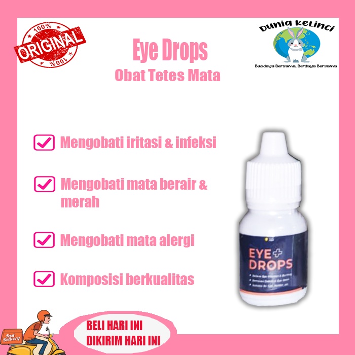 obat tetes mata kucing EYE DROPS obat belekan sakit mata kucing