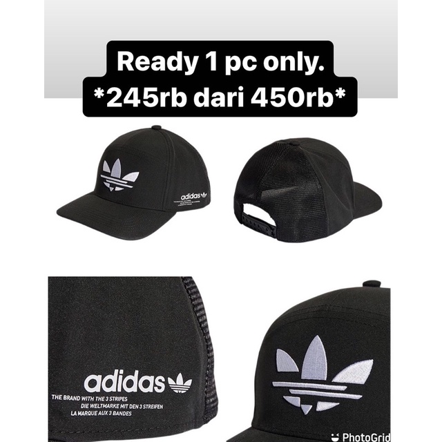 topi adidas trefoil