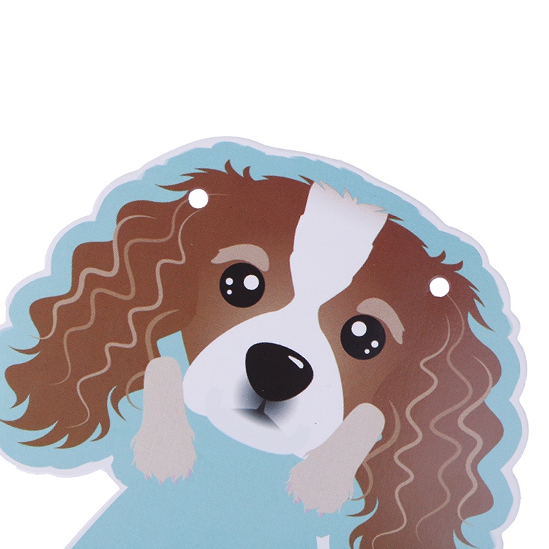 Banner Bunting Garland Desain Anjing Untuk Pesta Pernikahan