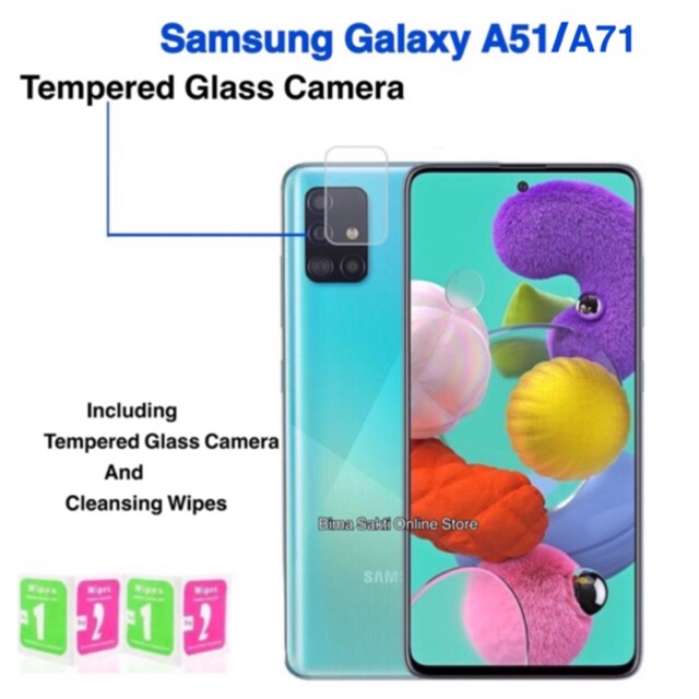 SAMSUNG GALAXY A21S A31 A51 A71 TEMPERED GLASS CAMERA ANTI