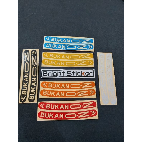 STICKER VELG BUKAN OZ CUTTING