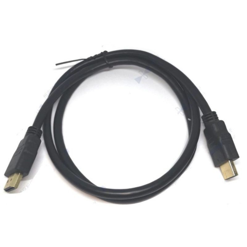 KABEL HDMI TO HDMI 1,5 METER HITAM BULAT