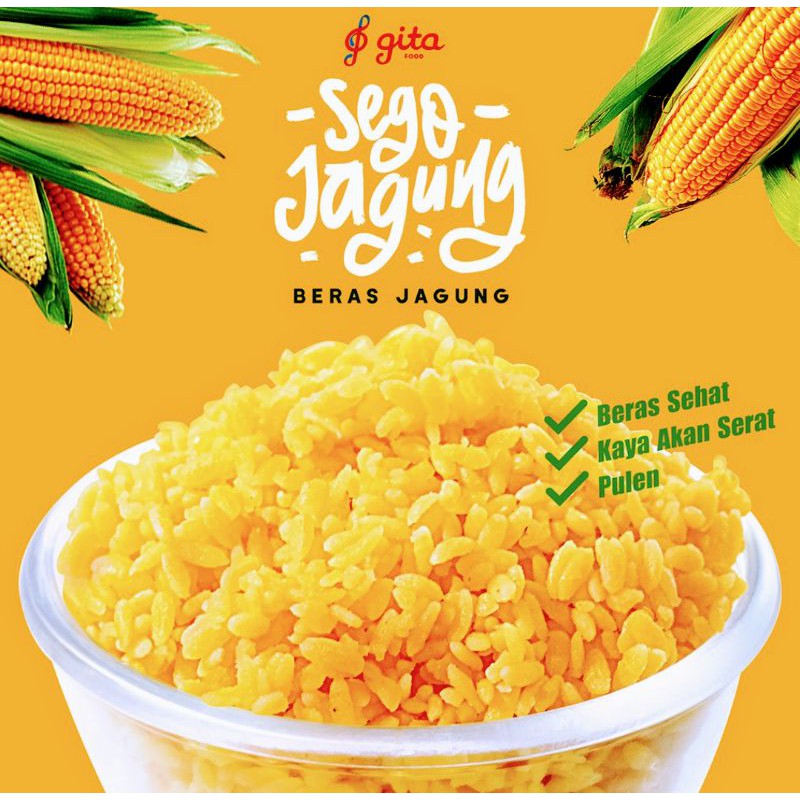 

Sego Jagung (Beras Jagung) 700 GR