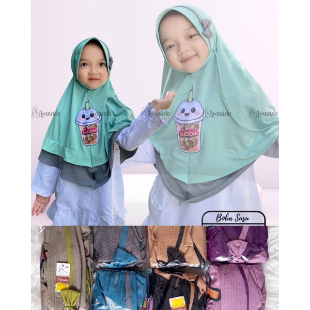 Jilban alena anak/alena kids/alena gotik/jilbab anak