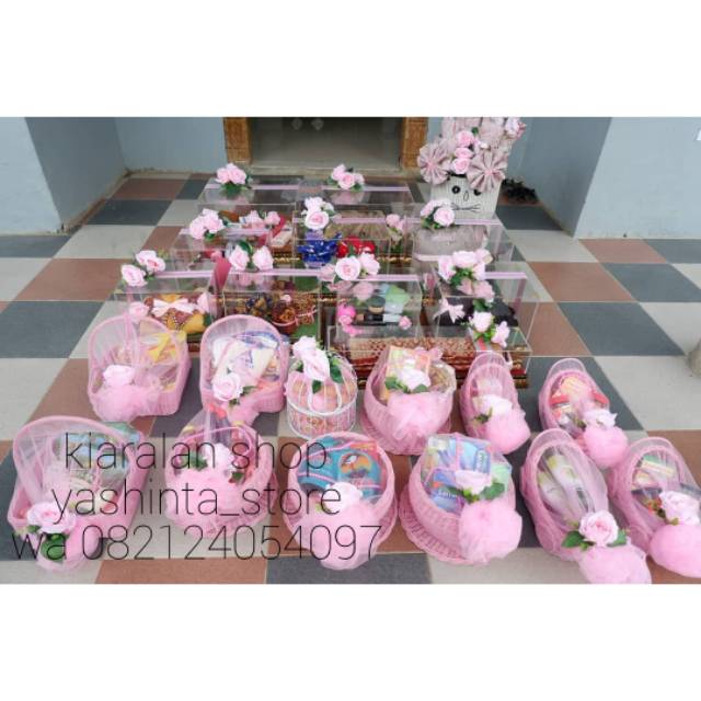Paket seserahan pernikahan lengkap komplit/parsel hantaran pernikahan/ mahar nikah/paket kecantikan