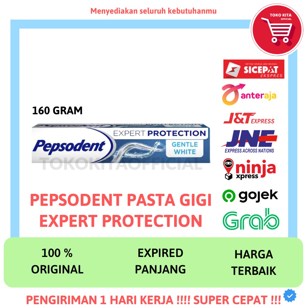 PEPSODENT PASTA GIGI ODOL EXPERT PROTECTION PEPSODENT 160 GRAM ML