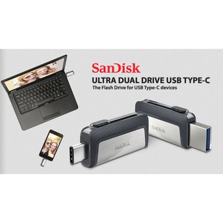 Jual Sandisk OTG 16GB USB Type-C USB 3.1 Ultra Dual Drive (Sdddc2 16Gb