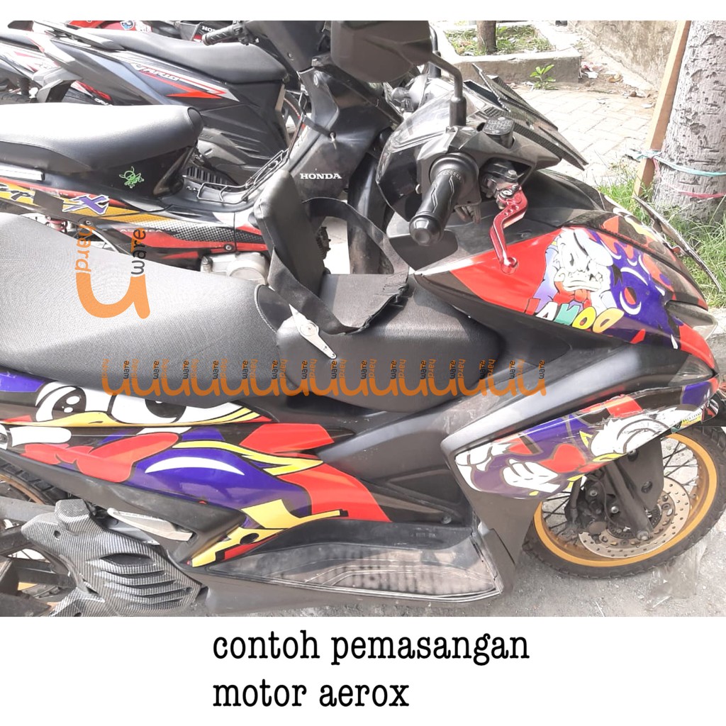 FREE MASKER &amp; BUBBLEWRAP!! JOK KURSI BONCENGAN MOTOR NMAX/PCX/AEROX/SATRIA FU KURSI BONCENG ANAK