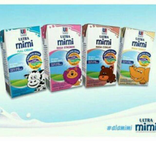 Susu Ultra mimi 125ml semua rasa (40pcs)