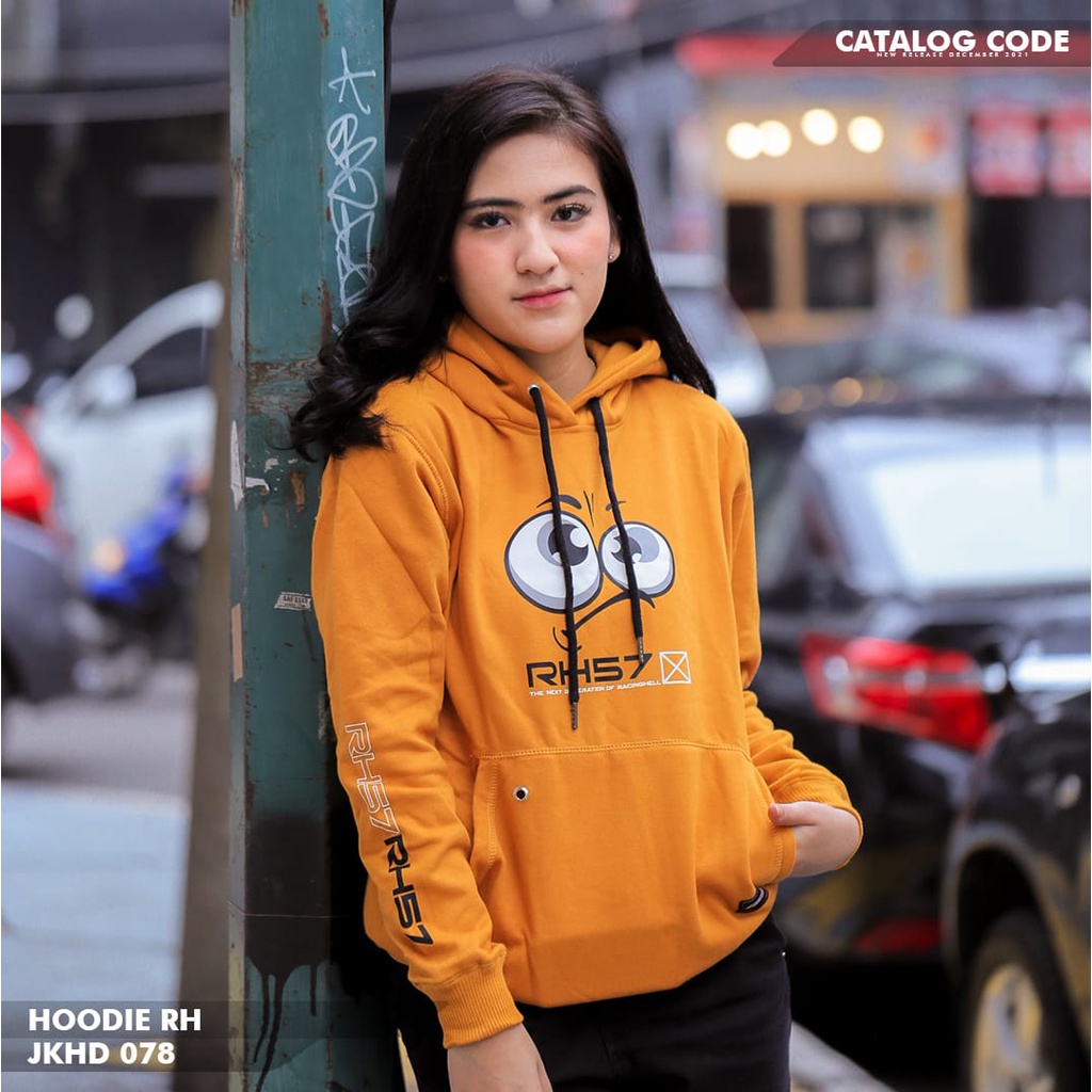 [ PROMO BELI 2 ONGKIR 1 ] JAKET HOODIE RH57 ORIGINAL JKHD 078 HOODIE RACING HELL PRIA WANITA TERLARI