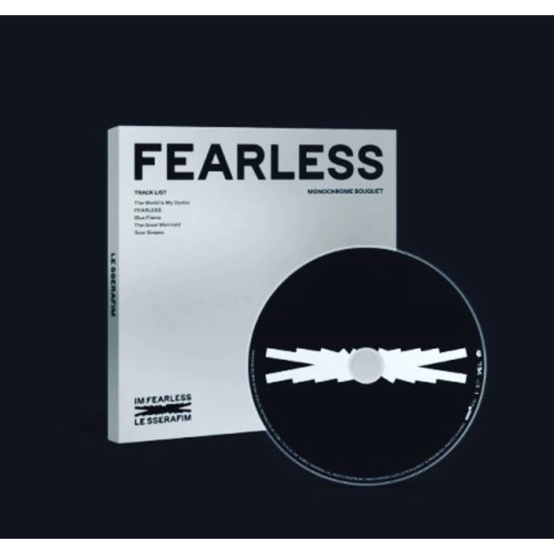 [READY] LE SSERAFIM - 1ST MINI [FEARLESS] Monochrome Bouquet Ver.