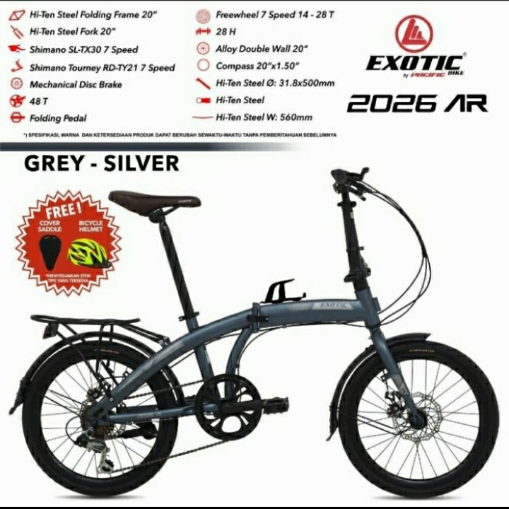 Sepeda lipat 20 exotic 2026 AR Murah