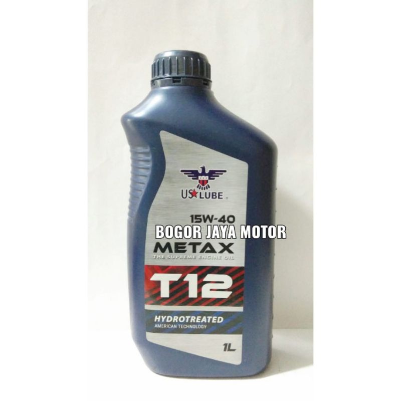 OLI MOBIL MURAH US LUBE USALUBE METAX T12 15W-40 1LITER