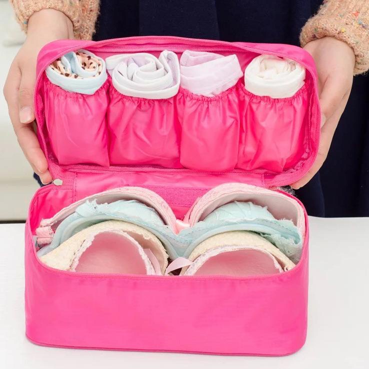 【GROSIR】 AGG-92 Tas Pakaian dalam Murah Bra Celana Dalam Pouch Pakaian dalam Underwear pouch