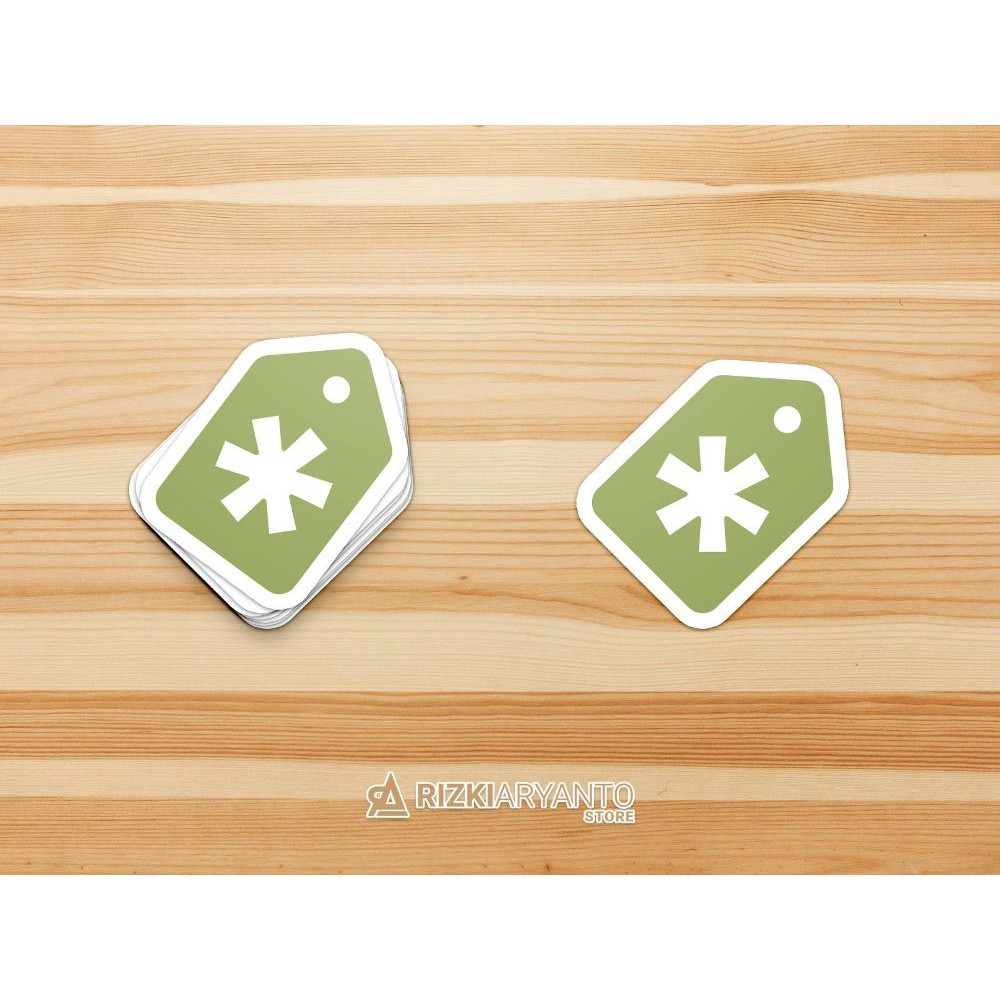 Sticker - Stiker Logo Creative Market untuk PC Laptop HP dll