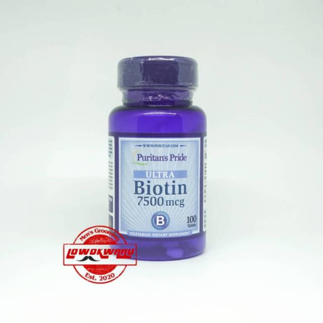 Puritan's Pride Biotin 7500mcg 100 tabs