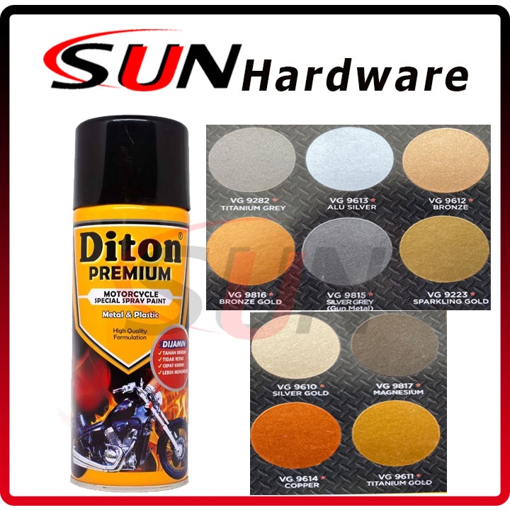 Pilok Pilox Diton Premium 400 Ml Velg Vg Bronze Gold Silver Titanium Copper Alu Magnesium