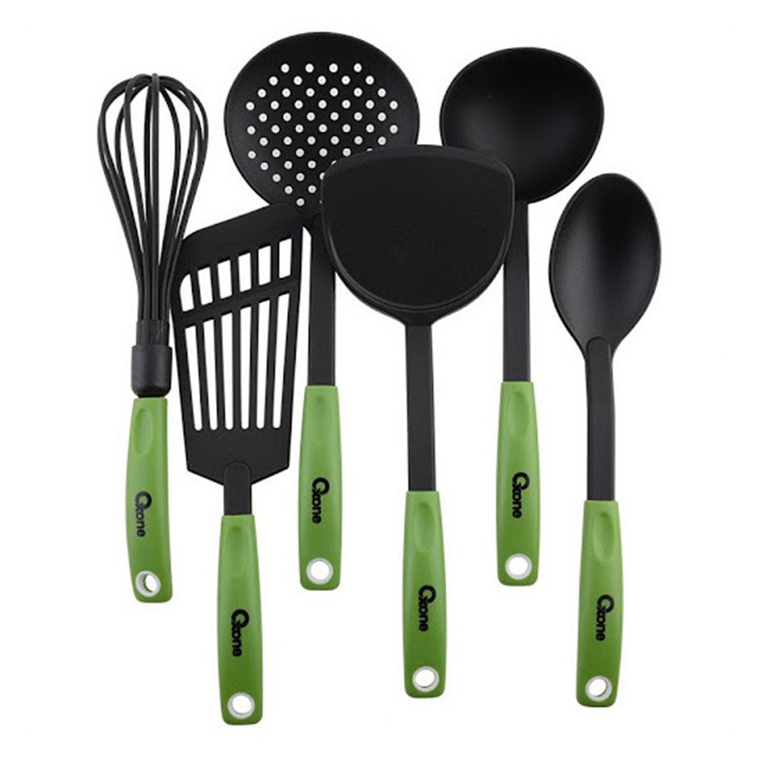 Oxone spatula set OX953 Sendok Masak Spatula Bahan Nylon Kitchen Tools Ox 953 Codet Sutil Peralatan Masak to