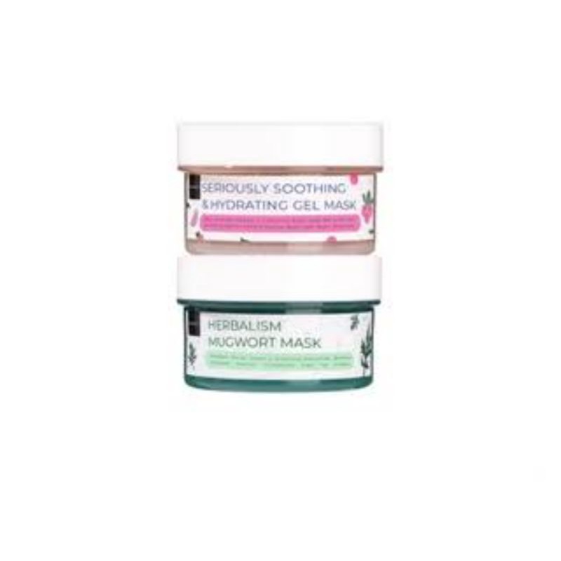 SCARLETT Scarlet Whitening Mask Soothing Hydrating Gel Herbalism Mugwort Masker Original Termurah NE