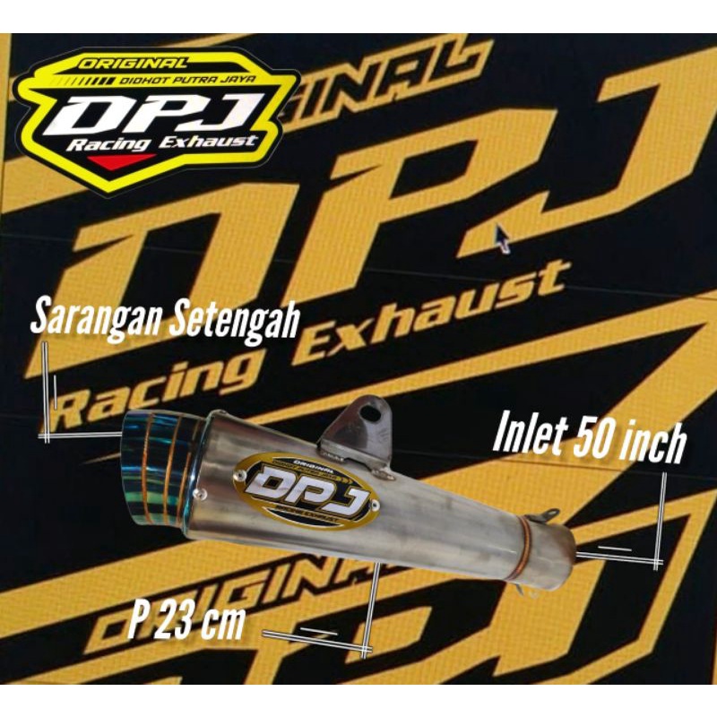 slincer DPJ ORIGINAL RACING EXHAUST
