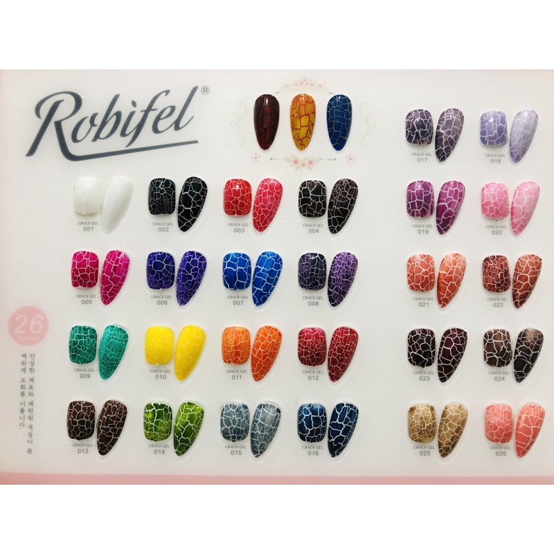 ROBIFEL CRAKE GEL NAIL GEL POLISH 15ml