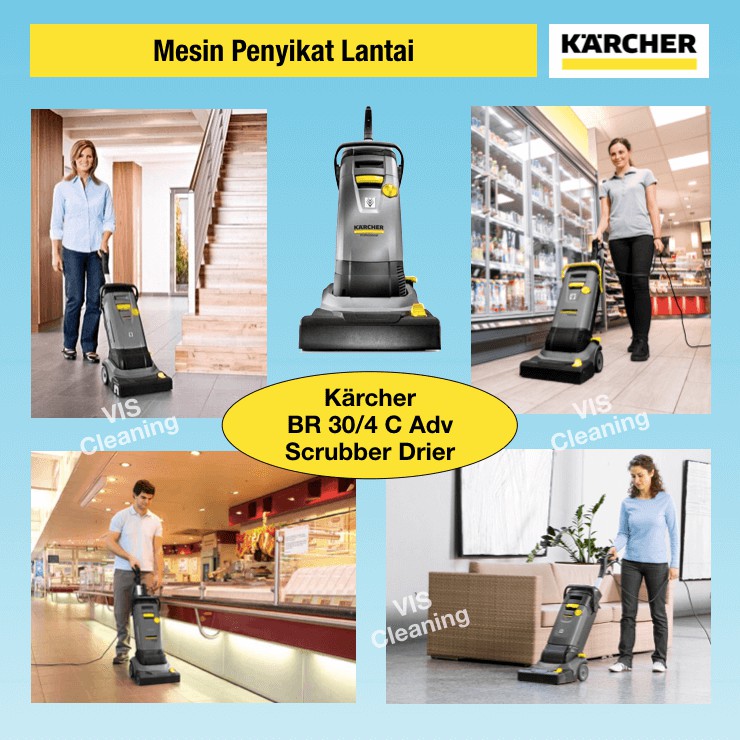 Scrubber Drier Karcher BR 30/4 C Adv ( Mesin Penyikat Lantai )