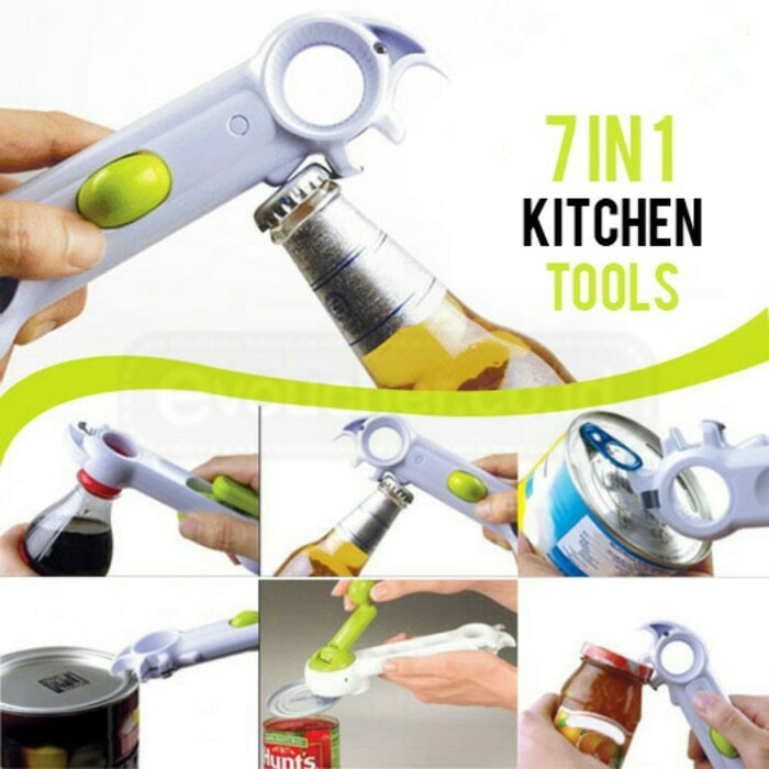 Kitchen Can Do 7 in 1 / Pembuka botol &amp; kaleng