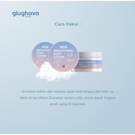 LOTION PEMUTIH! | Glughava Brightening Body Lotion