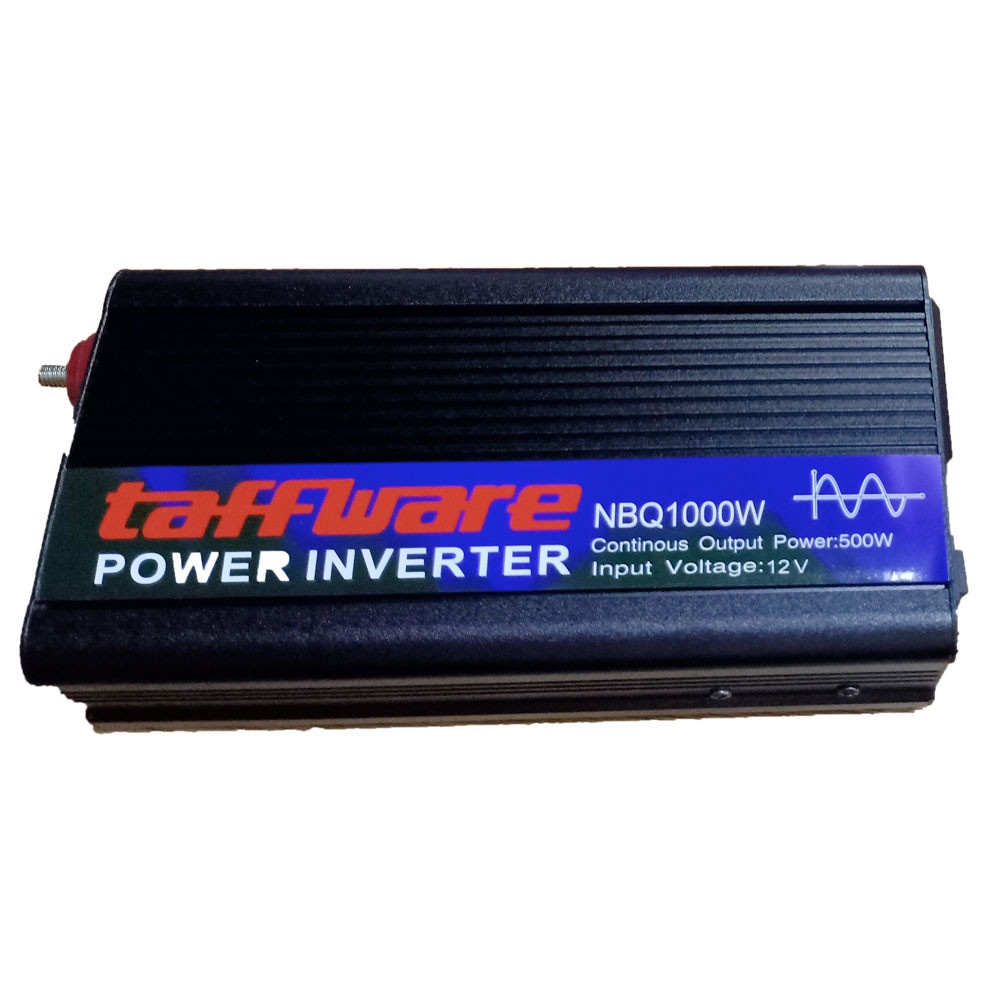 Car Power Inverter Pure Sine DC 12V to AC 220V 1000W- Hitam