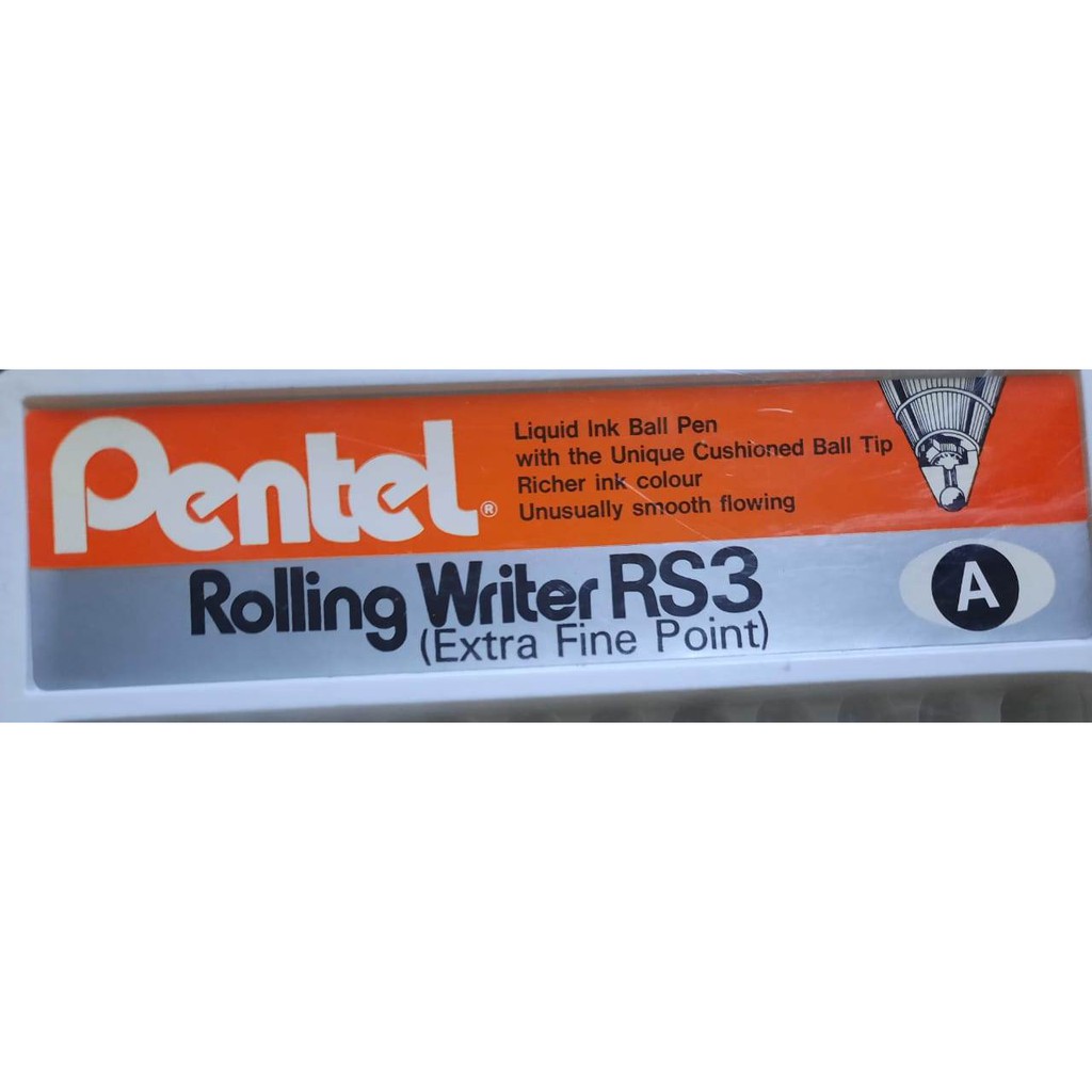

Ballpoint PENTEL rolling writer RS3 Bolpen Boplpoin Pulpen