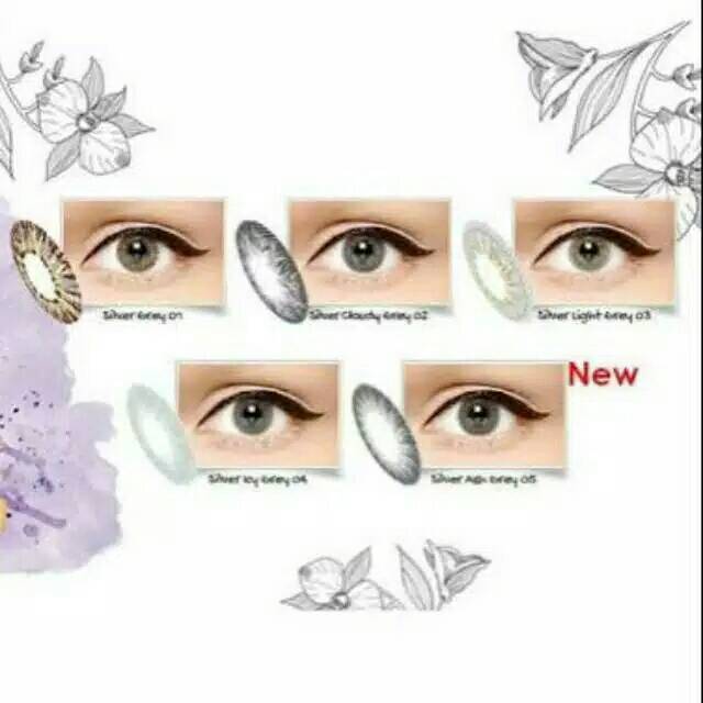 Softlens X2 ice silver / softlens X2 ice silver 8