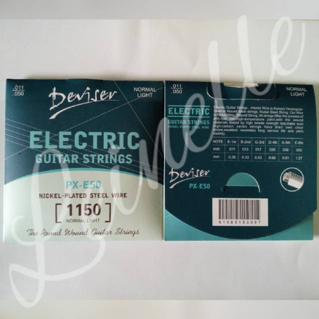 Senar Gitar Elektrik 1150 Deviser PX-E50