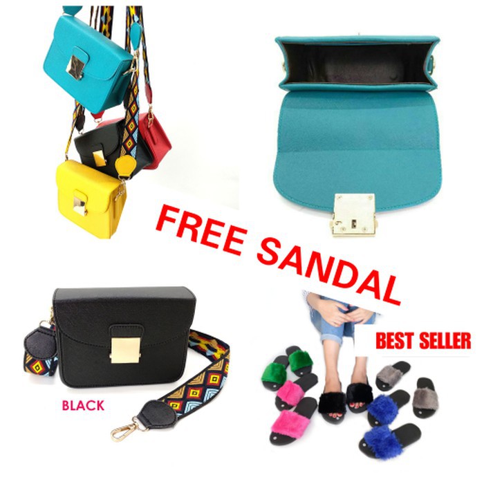 Tas slempang Zara wanita sekolah santai modis simple murah sale