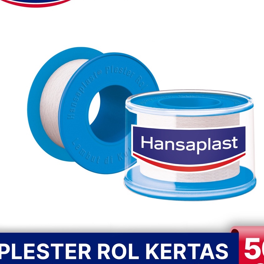 Hansaplast Rol Kertas 2,5 cm x 5m/ Plester Rol Kertas seperti Micropore