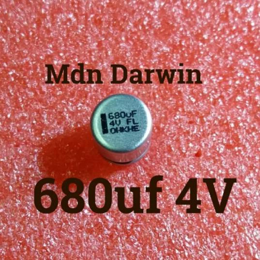 siap kirim] Capacitor 680uf 4V