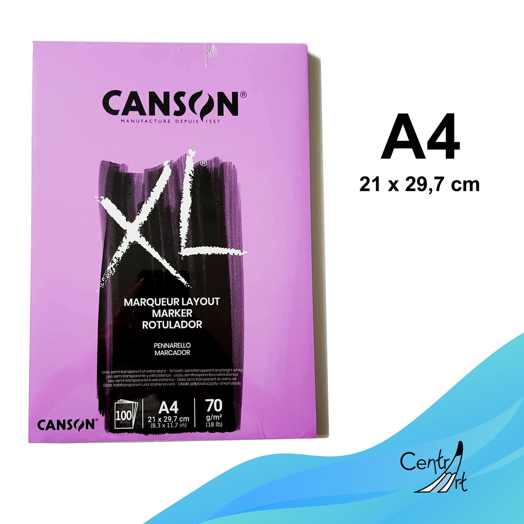 

CANSON XL MARKER SKETCHBOOK A4 70GSM