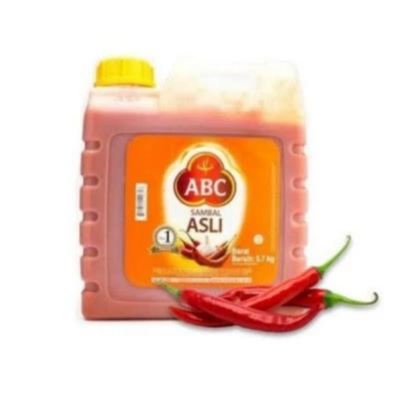 

Abc sambal asli 5,7kg
