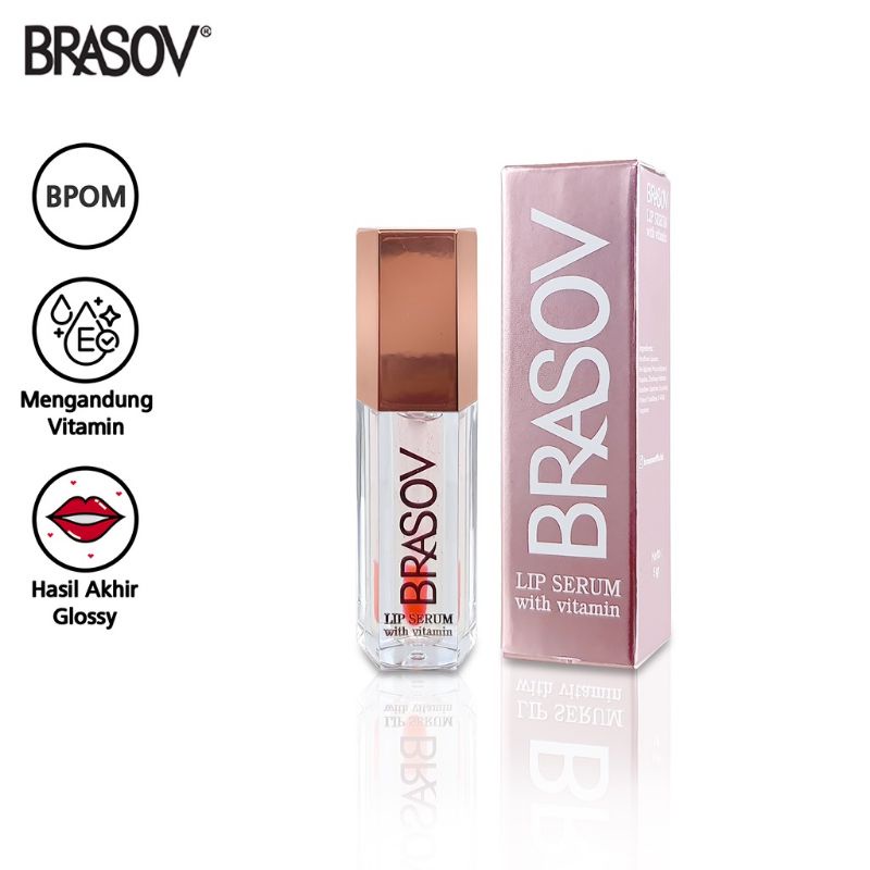 Brasov Lip Serum Vitamin Pelembab Bibir 5gram